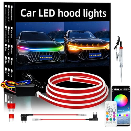 LED Hood Light Strip (Dynamic Multicolor / 59 inches)