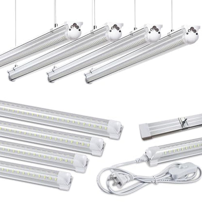 8Pack 4FT LED Shop Light Garage Lights (4FT-8Pack-6000K)