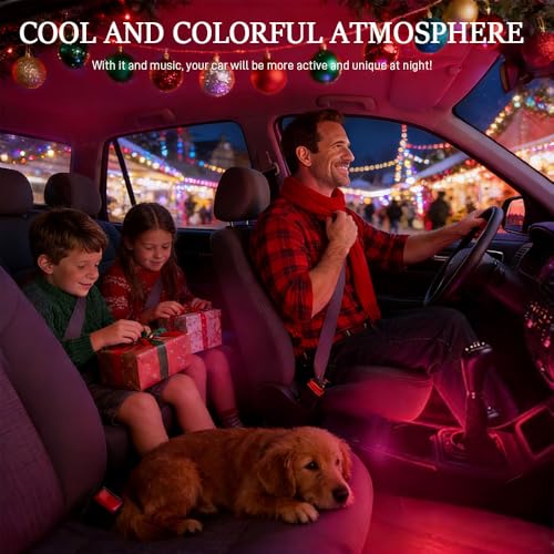 Car LED Strip Light (Red / Cigarette Lighter)