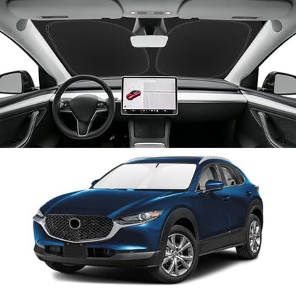 Custom Fit Windshield Sun Shade for Mazda CX (for 2019-2026 Mazda CX30)