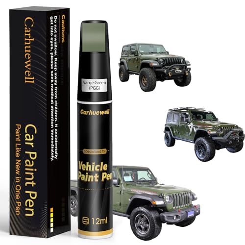 Sarge Green PGG (For Jeep / Sarge Green(PGG)590/3590 Mars Red for 590/3590 Mars Red for B/C/E/G/SL/CLA/CLK/SLK/GLK/SLC/SLS/AMG GT SeriesMost Models)