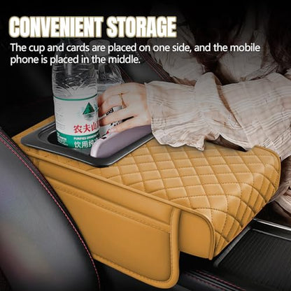 Car Center Console Cover (Orange)