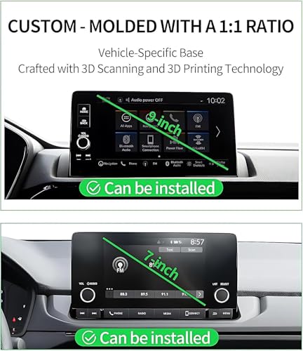 Car Phone Holder for Honda CRV (fit for 2023-2026 Honda CRV/HRV (7/9 Inch Screen))
