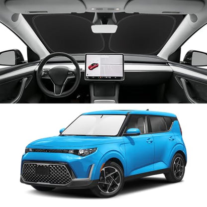Custom Fit Windshield Sun Shade for Kia Soul 2014 (for 2014-2025 Kia Soul)