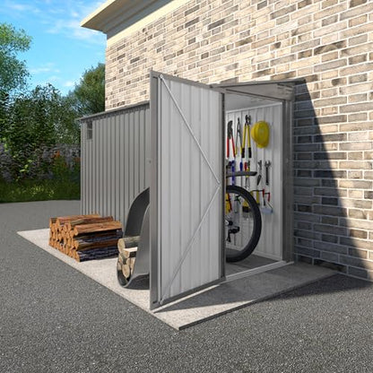 4 * 9.2 FT Outdoor Storage Shed (4x9.2FT)