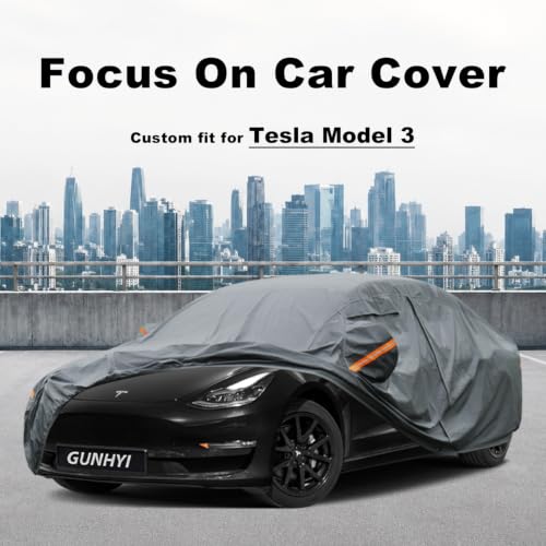 Premium Car Cover Custom Fit Tesla Model 3 (23 Tesla / 23.01 Tesla Model 3)