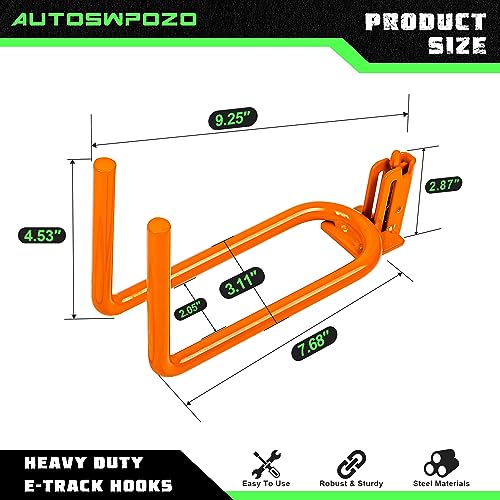 E Track Tool Hanger (4 Pack)