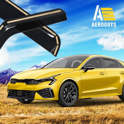 Extra Durable Window Deflectors in (For Kia K5 21-26)