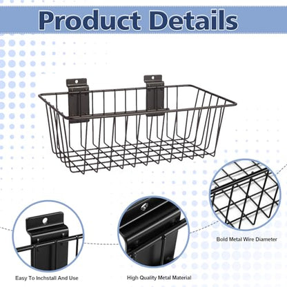 Slatwall Basket (12⅝” x 6⅝")