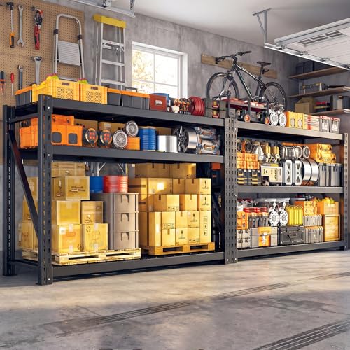 8250LBS Industrial Storage Shelves 2 (60"W x 24"D x 66"H, 4-Tier)