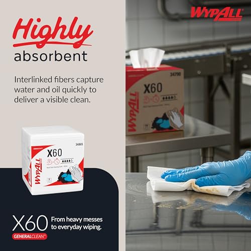 GeneralClean X60 Multi (Quarterfold / 12 Packs / White)