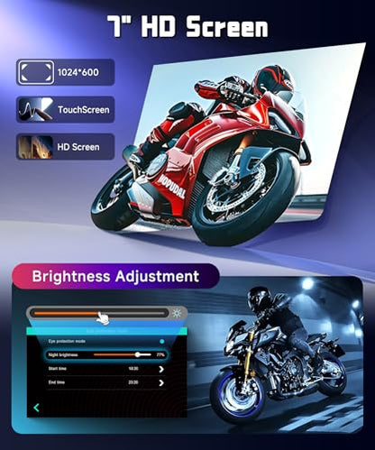 7 Inch Motorcycle CarPlay Screen