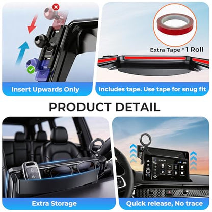 Car Phone Holder for Mazda CX5 2021 (Fit for 2021-2025 CX-5, 10.25-Inch)