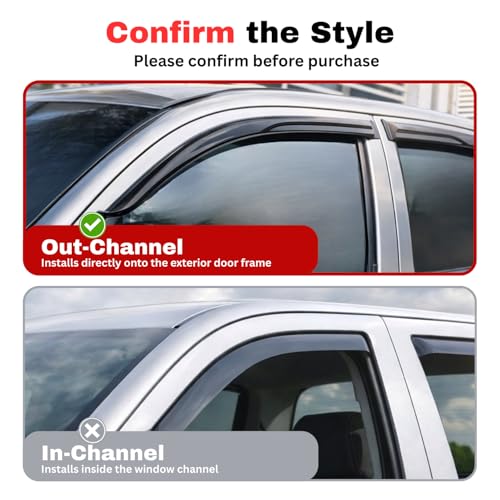 Rain Guards Fit for 2014 (2014-2021 MDX)