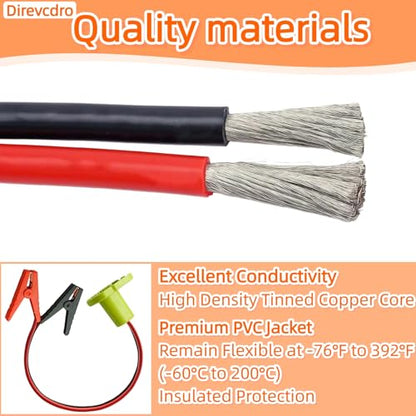 Jumper Cables Adapter Compatible with Ryobi 18V Battery