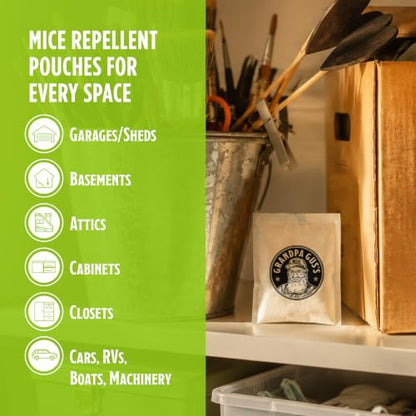 Mouse Repellent Pouches (16 Count (Pack of 1))