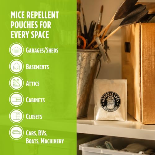 Mouse Repellent Pouches (10 Count (Pack of 1))