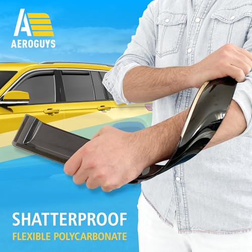 Extra Durable Window Deflectors in (For Jeep Grand Cherokee 22-26)