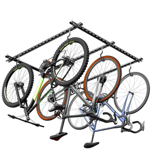 Ceiling Bike Rack for Garage (Adjustable Bracket)