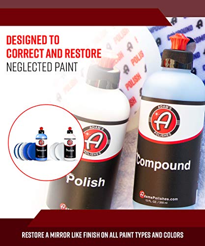 2 Step Polishing System 12oz Combo (2-Step System - 3.5" Pads)