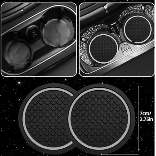 10 Pcs Car Floor Mats Full Set Car Accessories (Car Floor Mats Set / Grey Line)