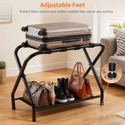 Luggage Rack for Guest Room (Black)