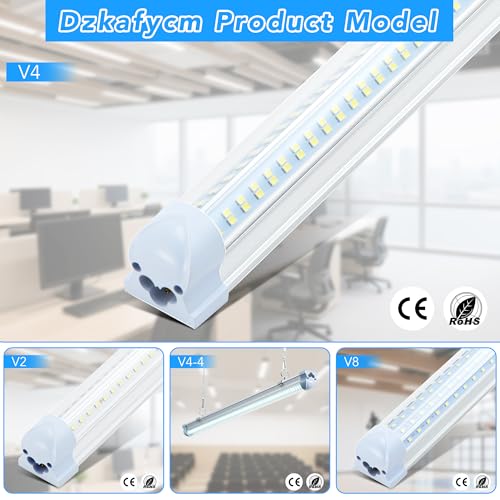4 Pack 2FT LED Shop Lights (V4-2FT-4PCS)