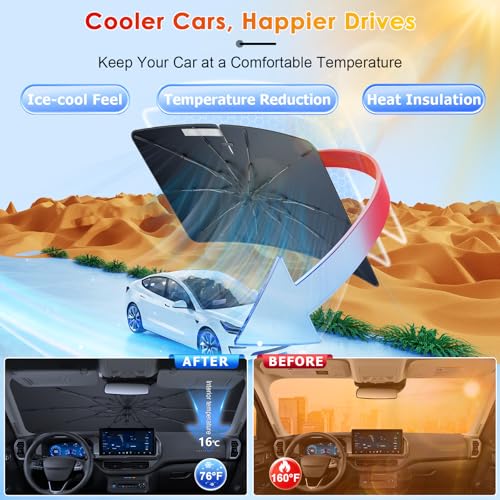 Windshield Sunshade Umbrella for 2021 (for 2021-2026 Bronco Sport)