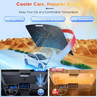 Windshield Sunshade Umbrella for 2021 (for 2021-2026 Bronco Sport)