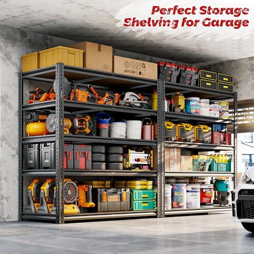 Storage Shelves (72" H x 40" W x 20"D)