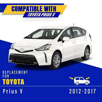3 Wipers Fits Toyota Prius V 2012 (26"+19"+11")
