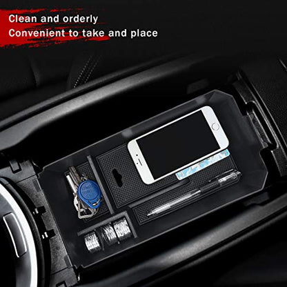 Center Console Organizer Tray for Mercedes Benz Accessories C GLC Class W205 CLS 2015+ Secondary Armrest Console Storage Box Car Interior