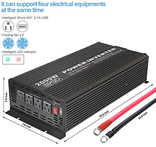 2000W Car Power Inverter (2000W)