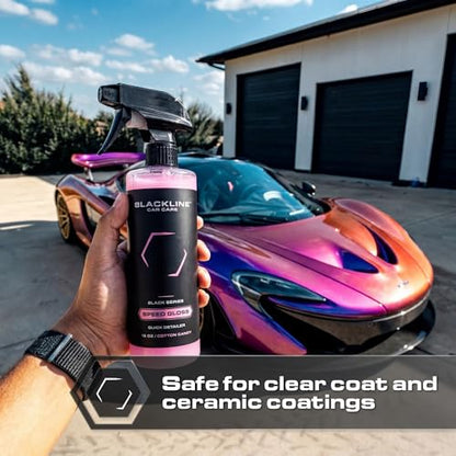 Speed Gloss Quick Detailer Spray 64oz (64 Fl Oz (Pack of 1))