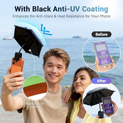 Phone Umbrella (PINK(Clip-on))