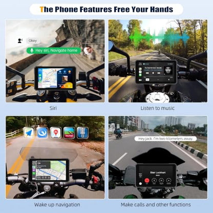 CarPlay Screen for Motorcycle