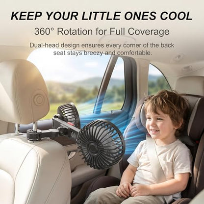 Backseat Car Fan