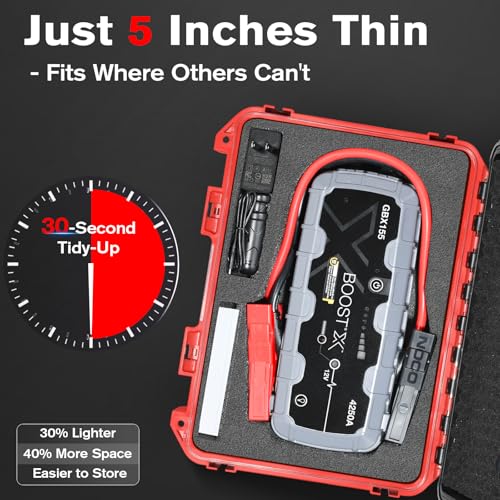 Case for NOCO Boost X GBX155 GB150 (red)