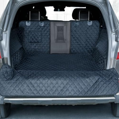 SUV Cargo Liner for Dogs (black - Mesh Window / L)
