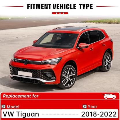 Windshield Wiper Blades Replacement for VW Volkswagen Tiguan 2018 (25"/22"/15")