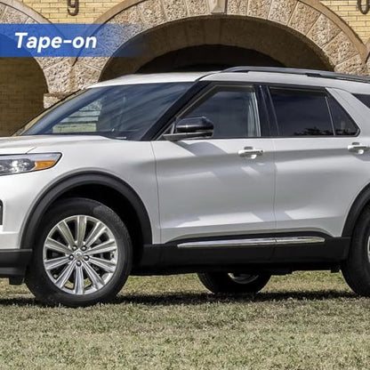 Window Visors Rain Guards for 2020 (2020-2026 Ford Explorer)