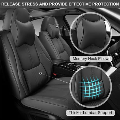 Front Seat Covers (Gray / Front Pair)