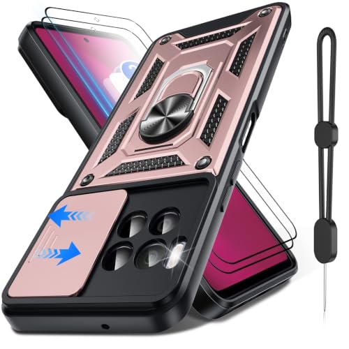 for T Mobile Revvl 7 Pro Phone Case (T-Mobile REVVL 7 Pro（6.78"） / Rose Gold)