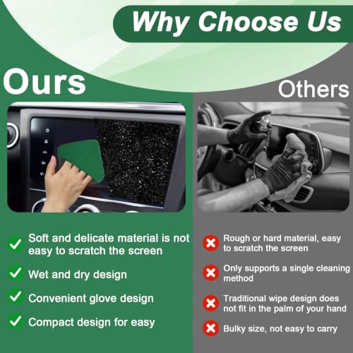 Car Screen Cleaner (Green& Grey)