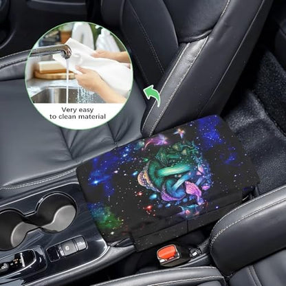 Mushroom Galaxy Car Center Console Cover Comfortable Non (Mushroom Galaxy)