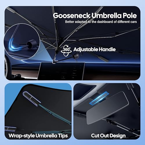 Foldable Windshield Sun Shade Fit for 2023 (Mazda CX-50 2023-2026)