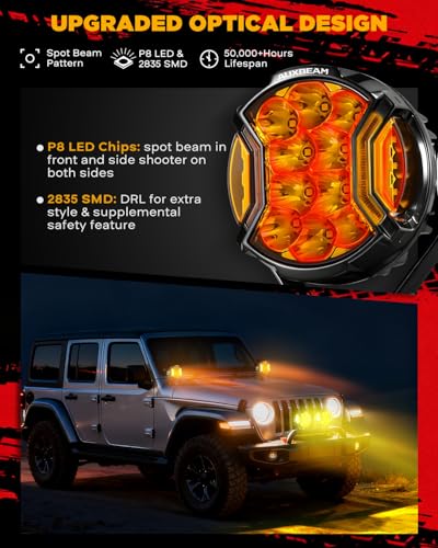 V Ultra Series 5" 172W Amber Off (5-inch, Amber)