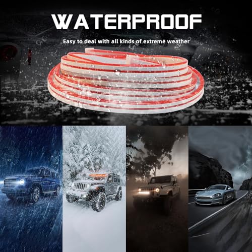 Car LED Strip Light For Trunk (Red / Standard-79 In.)