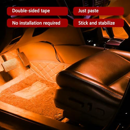 Car Interior LED Lights (Orange)