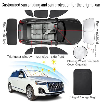 Window Shades for Audi Q7 SUV 2016 (Audi Q7 SUV 2016-2026)